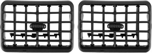 Air Vent Grille 2 قطعة ، A/C Hawter Dash Pezel Vents Black ، متوافق مع Toyota 4runner Tacoma 1996-2002 ، Air Air Vent Grille 55063-35030 ، لتهوية HVAC in Kuwait