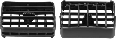 Air Vent Grille 2 قطعة ، A/C Hawter Dash Pezel Vents Black ، متوافق مع Toyota 4runner Tacoma 1996-2002 ، Air Air Vent Grille 55063-35030 ، لتهوية HVAC in Kuwait