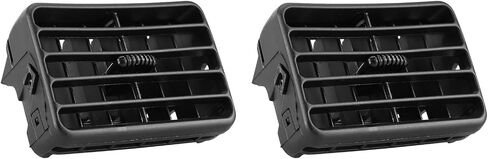 Air Vent Grille 2 قطعة ، A/C Hawter Dash Pezel Vents Black ، متوافق مع Toyota 4runner Tacoma 1996-2002 ، Air Air Vent Grille 55063-35030 ، لتهوية HVAC in Kuwait