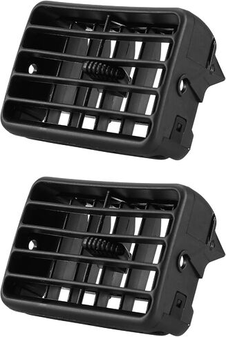 Air Vent Grille 2 قطعة ، A/C Hawter Dash Pezel Vents Black ، متوافق مع Toyota 4runner Tacoma 1996-2002 ، Air Air Vent Grille 55063-35030 ، لتهوية HVAC in Kuwait