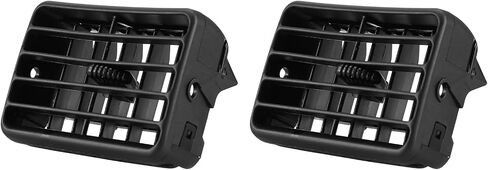 Air Vent Grille 2 قطعة ، A/C Hawter Dash Pezel Vents Black ، متوافق مع Toyota 4runner Tacoma 1996-2002 ، Air Air Vent Grille 55063-35030 ، لتهوية HVAC in Kuwait