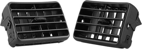 Air Vent Grille 2 قطعة ، A/C Hawter Dash Pezel Vents Black ، متوافق مع Toyota 4runner Tacoma 1996-2002 ، Air Air Vent Grille 55063-35030 ، لتهوية HVAC in Kuwait