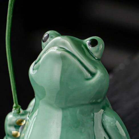 OWMELL CERAMIC ZEN FROG DECOR in Kuwait