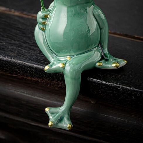 OWMELL CERAMIC ZEN FROG DECOR in Kuwait