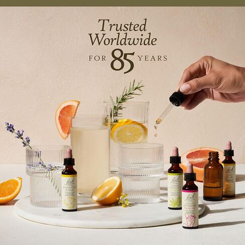 Bach Original Flower Remedies, Hope & Joy Kit, For Comfort & Optimism (Non-Alcohol Formula), Natural Homeopathic Flower Essence, Vegan, 3 x 10mL Droppers in Kuwait