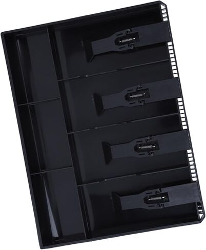 YWBL-WH Cash Drawer Register Insert Tray Replacement 4 Bills 3 32 x 24.5 x 3.5cm Money Storage Box(Black), Parts Box in Kuwait