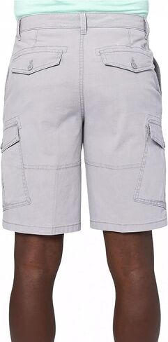 IZOD Men's Pigment Dyed 10.5" Cargo Short, Cedarwood Khaki, 40 in Saudi Arabia