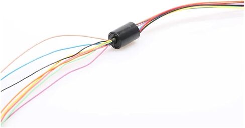 Super mini Slip Ring Diameter 8.5mm 8-Channel Wire Through Hole Slip Ring Suitable for Remote Control Drone brushless Motor Conductive Connector in Saudi Arabia