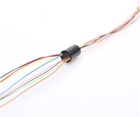 Super mini Slip Ring Diameter 8.5mm 8-Channel Wire Through Hole Slip Ring Suitable for Remote Control Drone brushless Motor Conductive Connector in Saudi Arabia