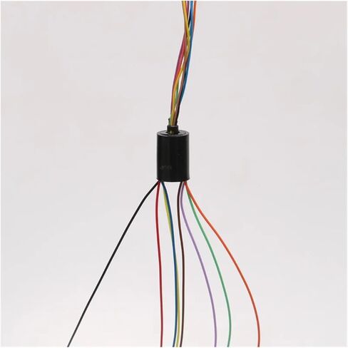Super mini Slip Ring Diameter 8.5mm 8-Channel Wire Through Hole Slip Ring Suitable for Remote Control Drone brushless Motor Conductive Connector in Saudi Arabia