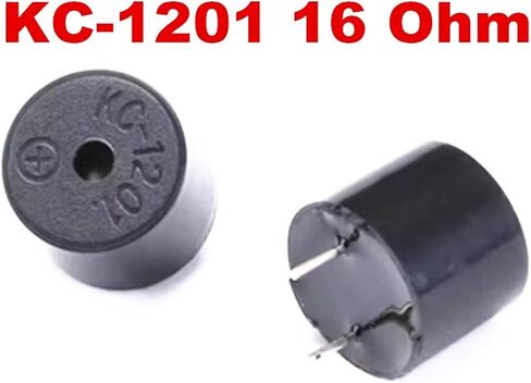 100PCS 12095 Integrated Passive electromagnetic Buzzer KC-1201 16R KC-1206 42R 12 * 9.5mm 1.5V Sounder Speaker Buzzers Alarm(KC-1201 16R) in Saudi Arabia