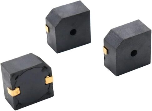 1PCS SMD Buzzer 9650 DC3V 5V Dimension 9.6x9.6x5mm طاقة حلقة البيئة حماية الجرس المنبه (DC3V) in Saudi Arabia