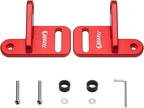 Jerbor Cowl Light Mount LED Bod Light Brackets Kit for Jeep JL JLU Wrangler 2018-2023 (Red) in Kuwait
