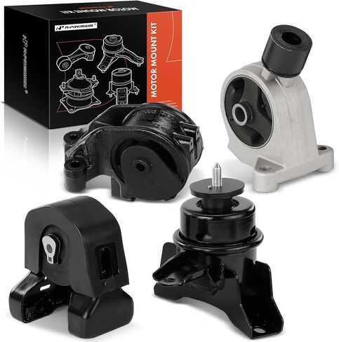 مجموعة محرك المحرك ومحرك المحرك A-premium 4PCS [ناقل حركة أوتوماتيكي] متوافق مع Kia Sedona 2006-2012 2014 & Hyundai Entourage 2007-2010 ، 3.5L 3.8L ، استبدل # 218104D500 ، 219104D500 in Saudi Arabia