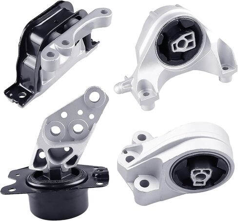 Engine Motor Mount Set & Trans Mount Compatible with 2010-2017 Chevrolet Equinox , GMC Terrain 3.0L 3.6L V6, 4PCS, Replacement for A5553 A5554 A5633 A5705 A5707 in Kuwait