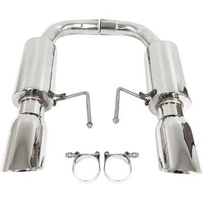 Axle Back Exhaust Back Compatible 2015-24 Ford Mustang 2.3L Eco Boost EX3041 in Saudi Arabia