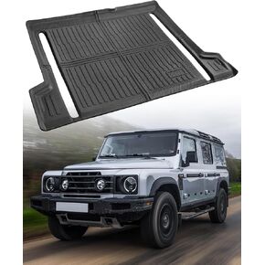 MrEvcars® Car Cargo Mat for Ineos Grenadier 2024 2025, All Weather TPE Rubber Trunk Liner for Grenadier Interior Truck Car Accessories, Black Cargo Liner Automotive Floor Mats for Behind 2nd Row in Kuwait