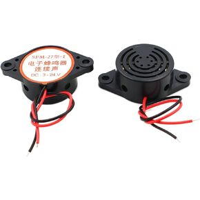 1pcs 100DB 3015 High-Decibel DC3-24V Electronic Buzzer Beep Alarm Continuous Beep Car Van SFM-27 Dimension 30 * 15MM in Saudi Arabia