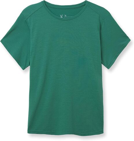 Ibex Merino Wool Goat Goat Goat Short Sleeve Crew | طبقة قاعدة الرطوبة tee | قميص طاقم طاقم ناتج خفيف الوزن in Kuwait