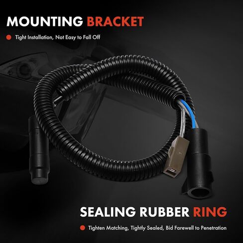 A-Premium Engine Crankshaft Position Sensor Compatible with Ford F-100, F-150, F-250, F-350, Mustang, E-100 E-150 E-250 E-350 Econoline Club Wagon, Bronco & Lincoln Continental, Town Car & Mercury in Saudi Arabia
