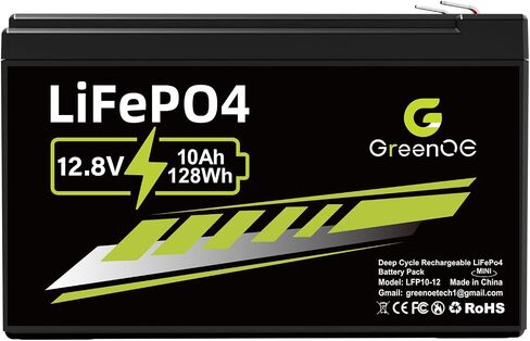 12V 25Ah Lithium LiFePO4 Deep Cycle Battery, 3000+ Cycles Lithium Iron Phosphate Rechargeable Battery for Scooter, RV/Outdoor Camping in Saudi Arabia