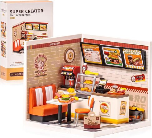 Super Creator-Mini Blocks Model Building Set for Adults, Miniature Plastic House Kit Super Store-Building Blocks Toys for Teens 8-12, DIY Crafts/Hobbies for Teens&Adults (Sweet Dream Bedroom) in Saudi Arabia