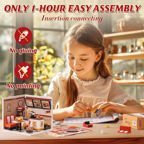 Super Creator-Mini Blocks Model Building Set for Adults, Miniature Plastic House Kit Super Store-Building Blocks Toys for Teens 8-12, DIY Crafts/Hobbies for Teens&Adults (Sweet Dream Bedroom) in Saudi Arabia