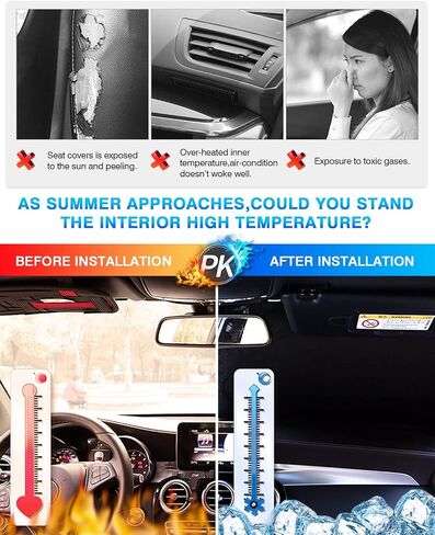 KUST Windshield Sun Shade for Lexus RC Coupe 2015-2019 Window Sunshade Sun Visor Protector Foldable Blocks UV Rays Keep Your Car Cooler in Saudi Arabia