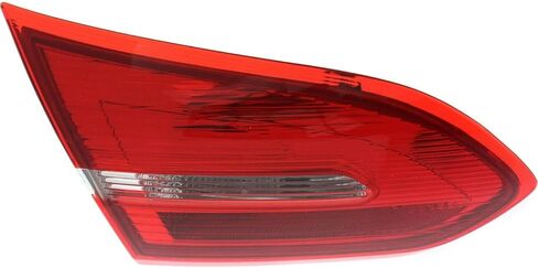 Tail Light Bulb Driver Inner Side Red Lens W/Bulb Tail Lamp for Ford for Focus S/SE/Titanium 15-18 & SEL 17-18 F1EZ13405A FO2802110 in Saudi Arabia