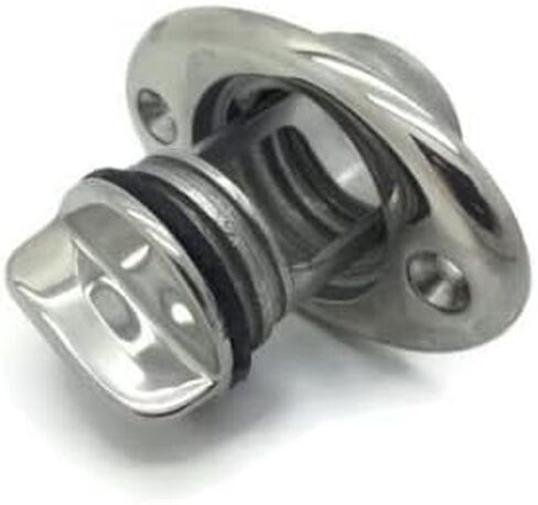 Yamaha F2D-U2280-00-00 Drain Plug Assembly; New # F2D-U2280-01-00 Made by Yamaha in Saudi Arabia