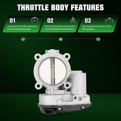 Electronic Throttle Body for Ford Escape/Fusion/C-Max/Ranger/Transit Connect 2.0L 2.5L 3.0L, for Lincoln MKZ 2.0L 2.5L, for Mercury Mariner/Milan 2.5L 3.0L, 2009-2018 in Saudi Arabia
