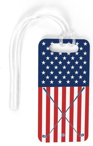 Chalktalksports أمتعة الغولف وعلامة حقيبة | الولايات المتحدة الأمريكية لاعب الجولف | معلومات مخصصة على الظهر | واسطة in Saudi Arabia