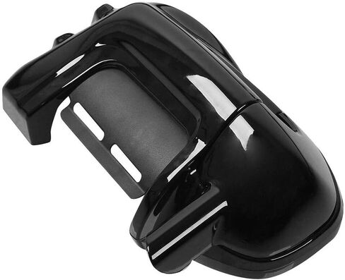 Gloss Black Lower Vented Leg Leg Fairings w/ 6.5 '' 'SPEER BOX PODS FITS for Harley Davidson Touring FLT ، FLHT ، FLHTCU ، FLHRC ، Road King ، Street Glide ، Electra Glide ، Ultra-Classic ، Road Glide 1983-2013 in Kuwait