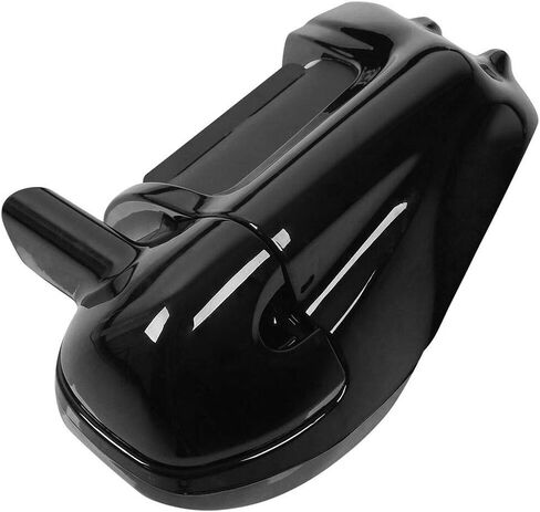 Gloss Black Lower Vented Leg Leg Fairings w/ 6.5 '' 'SPEER BOX PODS FITS for Harley Davidson Touring FLT ، FLHT ، FLHTCU ، FLHRC ، Road King ، Street Glide ، Electra Glide ، Ultra-Classic ، Road Glide 1983-2013 in Kuwait