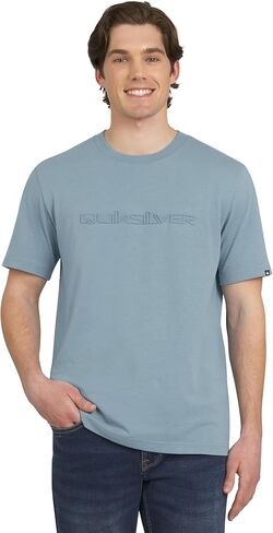 Quiksilver Men's Soft Cotton Premium Tee Short Sleeve T-Shirt in Saudi Arabia