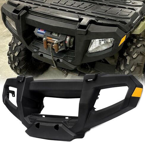 KUAFU Front Bumper Brush Guard Compatible with 2006-2010 Polaris Sportsman 450 500 700 800 X2 Touring Replacement for 2633527-070 2633271-070 2633520-070 5437086-070 in Saudi Arabia