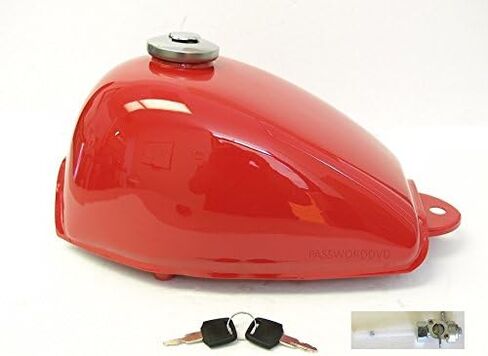 Replacement Aftermarket Red Metal Monkey Fuel Gas Tank for Z50 Z50R with Cap, Keys, and Petcock in Saudi Arabia