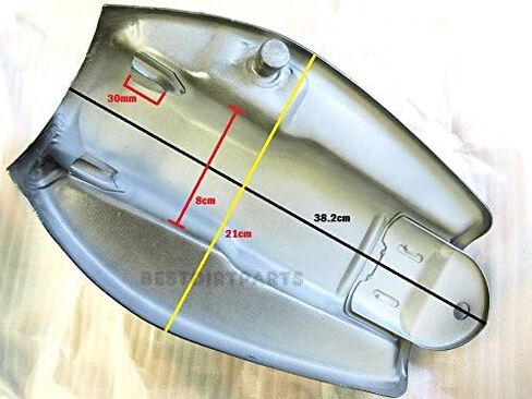 Replacement Aftermarket Red Metal Monkey Fuel Gas Tank for Z50 Z50R with Cap, Keys, and Petcock in Saudi Arabia