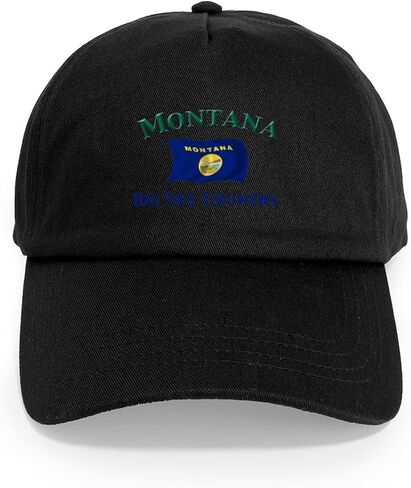 CafePress Montana Big Sky Cap Adjustable Baseball Cap in Saudi Arabia