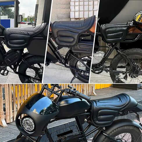 For Super 73 S1 S2 RX Seat Cushion Ebike Saddle Pad Non-slip and Removable Seat Cover Compatible with Super73 S1/S2/RX Model in Saudi Arabia