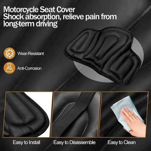 For Super 73 S1 S2 RX Seat Cushion Ebike Saddle Pad Non-slip and Removable Seat Cover Compatible with Super73 S1/S2/RX Model in Saudi Arabia