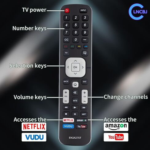 EN2A27ST استبدال جهاز التحكم عن بعد المتوافق مع تلفزيون شارب LC-32P5000U LC-32Q5000U LC-40N50 LC-40N5000 in Kuwait