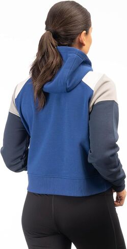 Klim Women's Huntley Pullover 1/4 Zip Crop Hoodie in Saudi Arabia