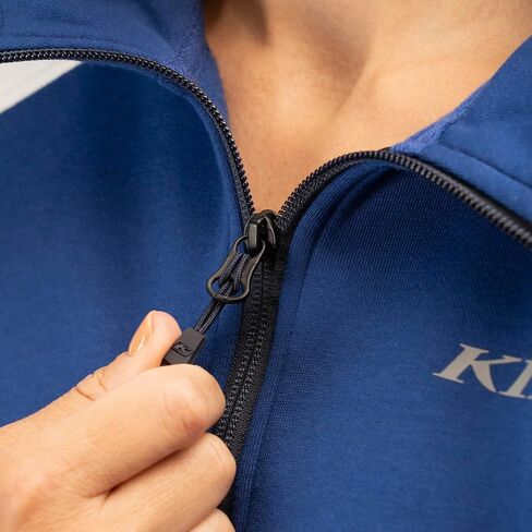 Klim Women's Huntley Pullover 1/4 Zip Crop Hoodie in Saudi Arabia