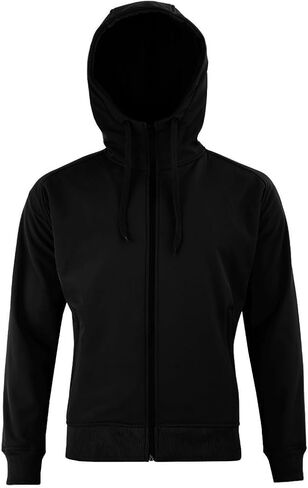 Men's Motorcycle Hoodie - Premium Softshell Hoodie Moto Racing Protective Hoodie with CE-Approved Lining for Safety in Saudi Arabia