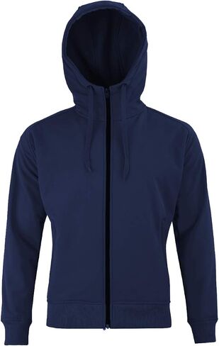 Men's Motorcycle Hoodie - Premium Softshell Hoodie Moto Racing Protective Hoodie with CE-Approved Lining for Safety in Saudi Arabia