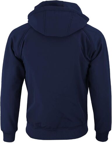 Men's Motorcycle Hoodie - Premium Softshell Hoodie Moto Racing Protective Hoodie with CE-Approved Lining for Safety in Saudi Arabia