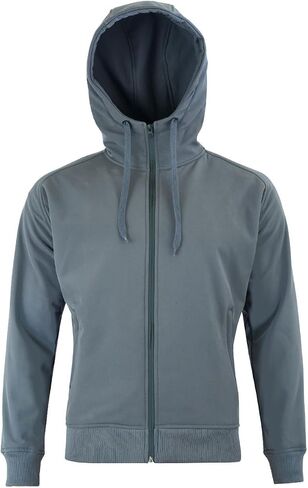 Men's Motorcycle Hoodie - Premium Softshell Hoodie Moto Racing Protective Hoodie with CE-Approved Lining for Safety in Saudi Arabia