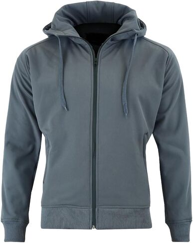 Men's Motorcycle Hoodie - Premium Softshell Hoodie Moto Racing Protective Hoodie with CE-Approved Lining for Safety in Saudi Arabia