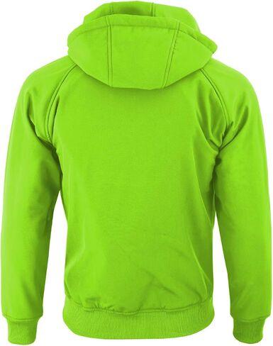 Men's Motorcycle Hoodie - Premium Softshell Hoodie Moto Racing Protective Hoodie with CE-Approved Lining for Safety in Saudi Arabia